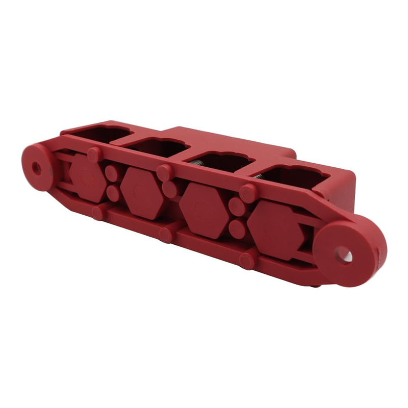 Pack of 2 Busbar 12V-48V DC Busbar Distribution Block 250A Power Distribution Block, Power Distribution Rail with 4 x M8 Bolt Connection for Car Marine Car Trailers Motorhome Boat