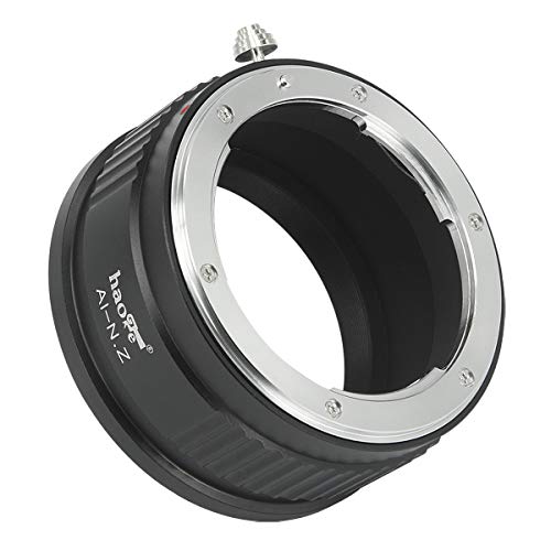 Haoge Manual Lens Mount Adapter for Nikon Nikkor F/AI/AIS/D Lens to Nikon Z Mount Camera Such as Z6 Z7