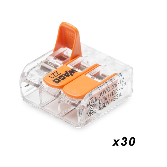 Wago Case 100 Clamps S221 (60 x 2E + 30 x 3E + 10 x 5E)