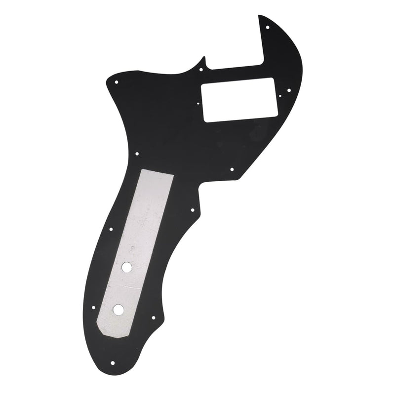 Black 3Ply Tele Thinline Pickguard Guitar Pick Guard Plate with Screws Compatible with 69 Telecaster Telecaster Thinline Re-issue Guitar Part Black 3Ply
