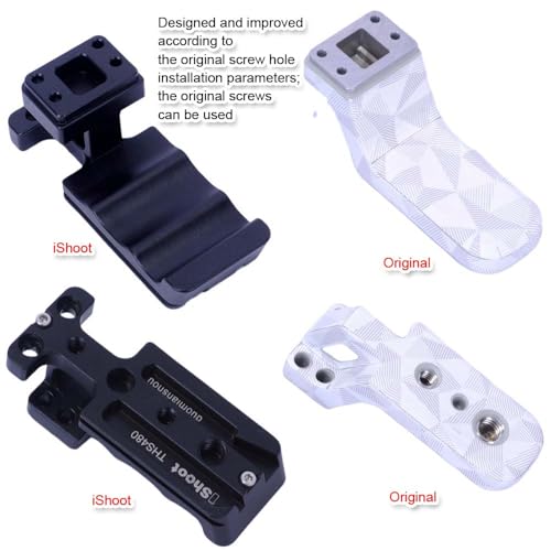iShoot Lens Collar Base Replacement Foot Tripod Mount Ring Stand Compatible with Sony FE 400-800mm F6.3-8 G Lens, Lens Support Bracket Holder with Arca-Swiss Fit Quick Release Plate for Arca Clamp