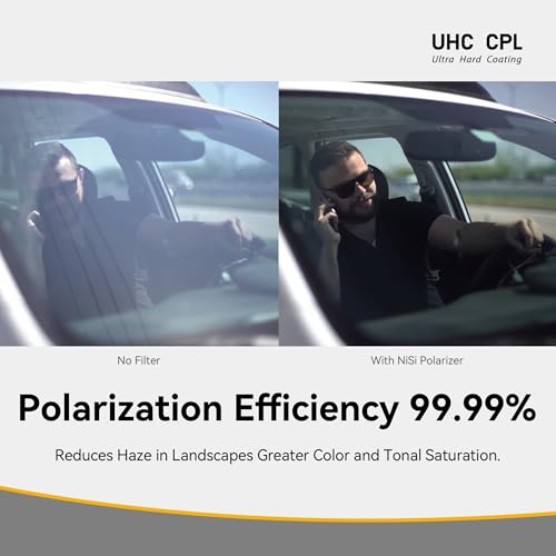 NiSi 55mm UHC CPL, Circular Polarizing Filter, Ultra-Hard Coating