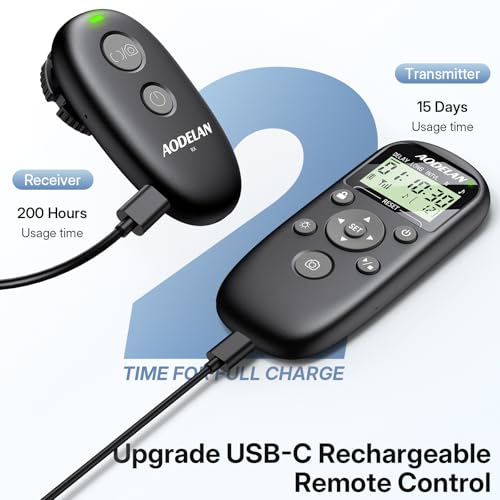 for Nikon Camera Rechargeable Remote Shutter Release with Interval Timer for nikon