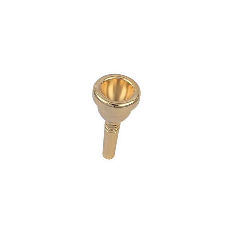 Btuty Alto Trombone Copper Mouthpiece Mouth Piece 6.5AL Trombone Mouthpiece (Gold) Gold