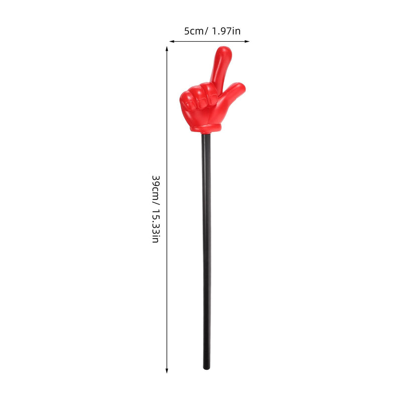 Gadpiparty Hand Pointers, Finger Sticks Mini Pointers Sticks for Kindergarten Classroom Handheld Teachers Pointers Performance Supplies (Random Style)