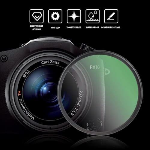 Walking Way 43mm Black Diffusion Filter 1/8, Soft Dreamy Cinematic Effect Filter, Hazy Diffuser, Ultra-Slim Frame, Multi-Coated Optical Glass, Water/Scratch Resistant for Portrait/Vlog/Video 43 mm 1/8 Diffusion