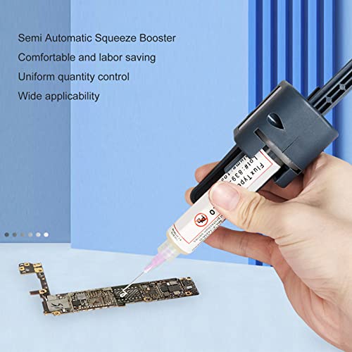 K2208 Solder Paste Dispenser with 1.3mm Nozzle Easy Grip for Solder Paste Flux Glue Electronics Repair