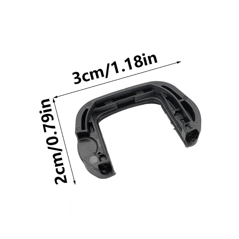 Eyecup Eyepiece Viewfinder for Canon EOS R5 R6 Camera with Soft Silicone Extended Design (R5 R6 R5C) R5 R6 Mark II R5C