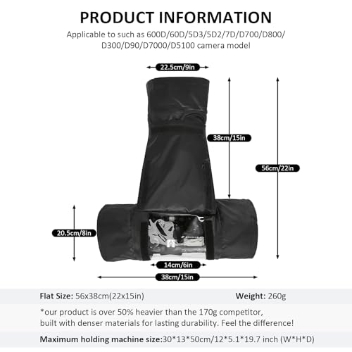 Professional Waterproof Camera Rain Cover for DSLR
