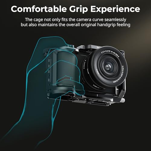 SmallRig ZV-E10 II Cage Kit for Sony ZV-E10 II with Cable Clamp for HDMI