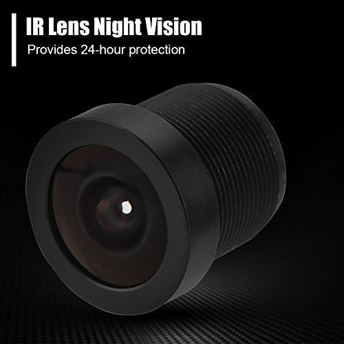 CCTV Camera Lens, 2.1mm Camera Lens 150° Wide Angle M12*0.5 IP Camera Lens for 1/3'' & 1/2.9'' CCD Chips, This Camera Lens with IR Night Vision Function