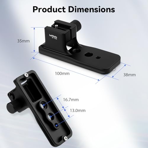 Leftfoto Replacement Lens Foot for Canon RF 70-200mm F2.8 L is USM Z Lens Tripod Mount Rings Stand Base Built-in Arca-Swiss Quick Release Support Plate