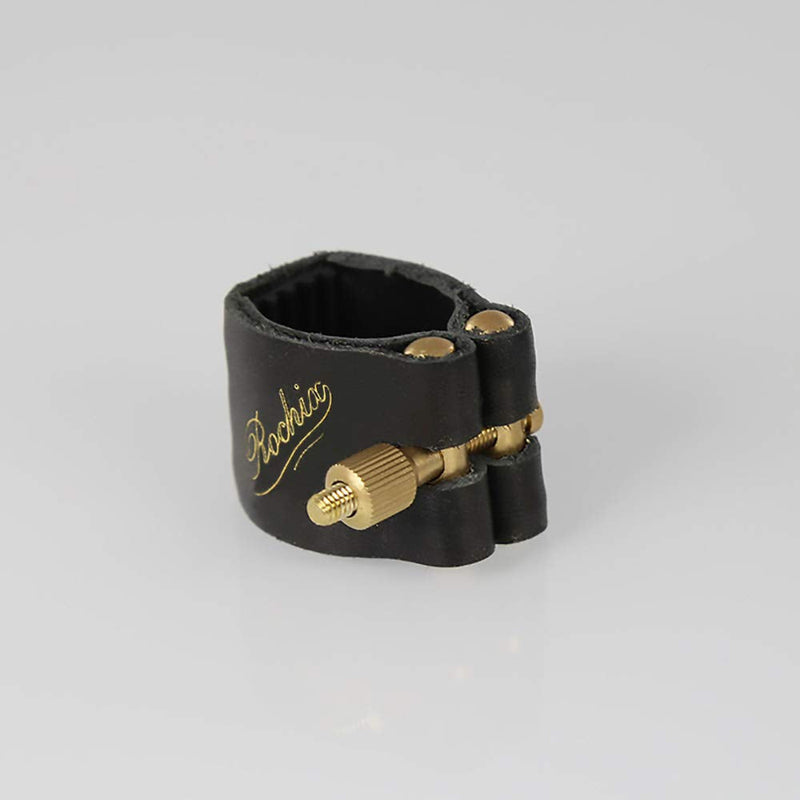 Rochix Genuine Leather Ligature and Plastic Cap for Bb Clarinet clarinet genuine leather ligature