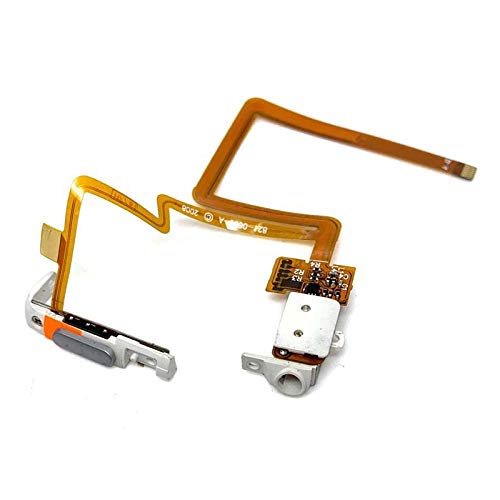 Headphone Audio Jack Hold Switch Flex Replacement Compatible with iPod Classic 6th 7th 80gb 120gb 160gb (White) White