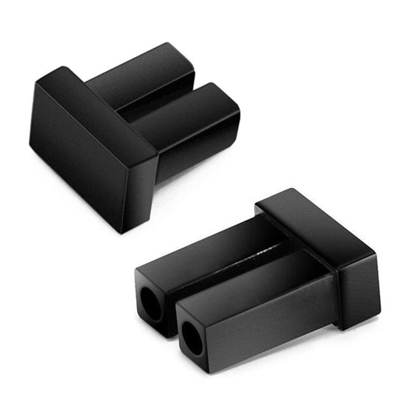 SFP SFP+ Ethernet Dust Cover Fiber Optic Port Plug Dust Caps for LC Duplex Port, Black Silicone, 20pcs