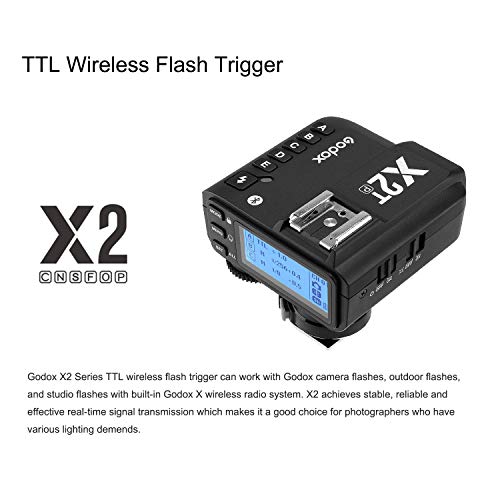 Godox X2T-P 2.4G TTL Wireless Flash Trigger for Pentax 645Z K-3 II KP K-S2