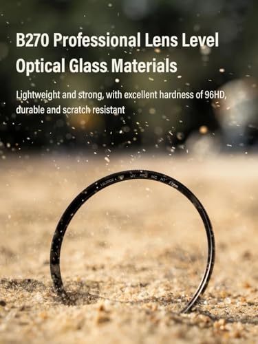 VILTROX 77mm MC UV Camera Lens Protection Filter,Ultra Slim 18 Layers Multi Coated High Definition Lens Filter for Canon Nikon Sony Fuji Camera Lens