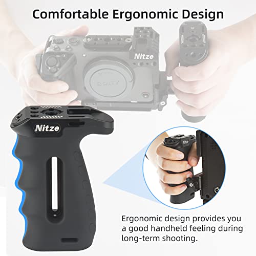 Nitze Ergonomic NATO Side Handle with NATO Clamp - PA29C