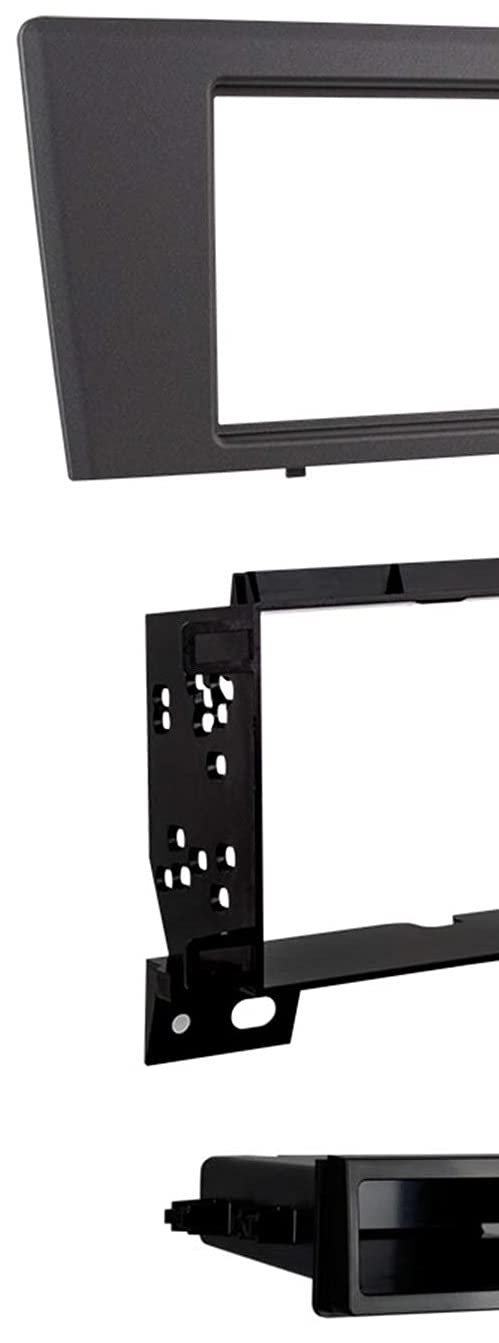 Metra 99-9229G Single/Double DIN Dash Kit for 2001-2004 Volvo S60/V70 (Gray) & Metra 70-9221 Radio Wiring Harness for Select Volvo 97-07 Metra 99-9229G Dash Kit+ Radio Wiring Harness