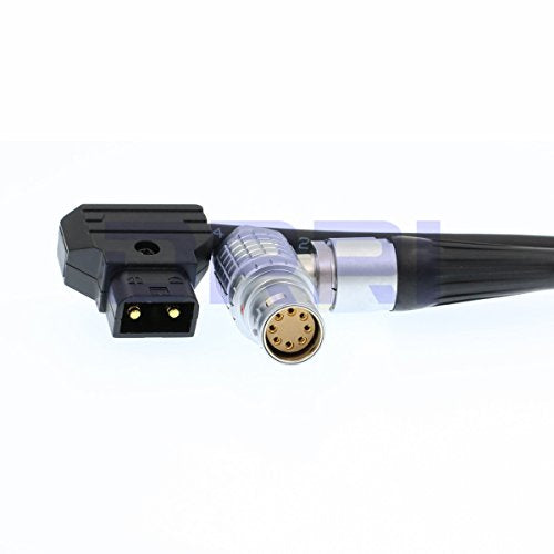 D-tap to 8 Pole Female Right Angle Connector FHJ.2B.308 for Alexa Mini Camera FHG 8P straight cable