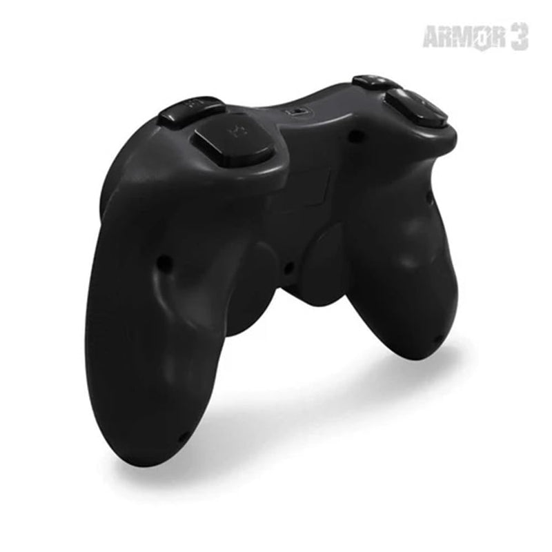 Armor3 NuPlay Wireless Controller for PS3 / Playstation 3 - Black | Gamepad Compatible with PC and Mac via included 3 ft. Mini charging cable