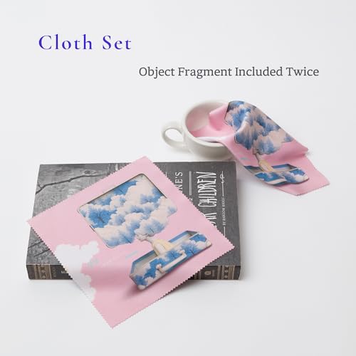 Artistic Microfiber Cleaning Cloth (2-Pack) – Cloud Wonderland Series 01: Suitcase (Imagination) Imagination