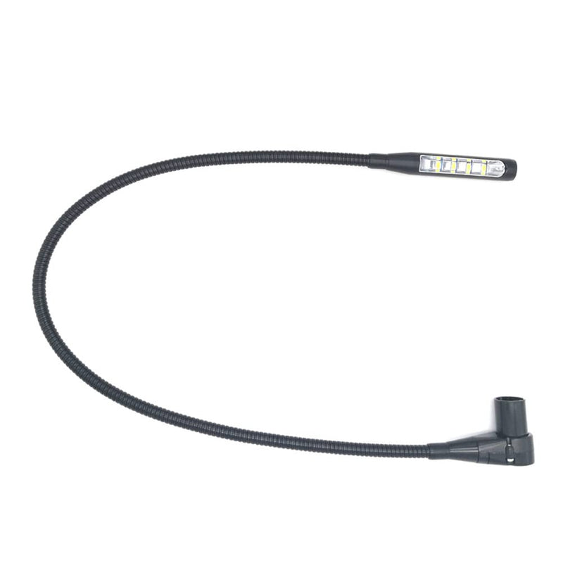 24 inch 2 watt Right Angle XLR 4PIN LED Mixer gooseneck lamp for Yamaha BEHRINGER Allen&Heath Mixer (XLR 4Pin Port)