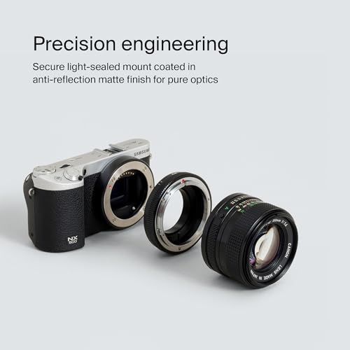Urth Lens Mount Adapter Compatible with Canon FD to Samsung NX (Manual)