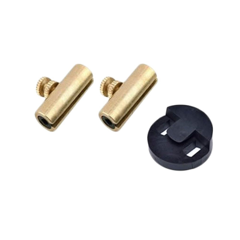 RUIAN 2Pcs Cello Wolf Tone Eliminator Suppressor Clip with Rubber Mute
