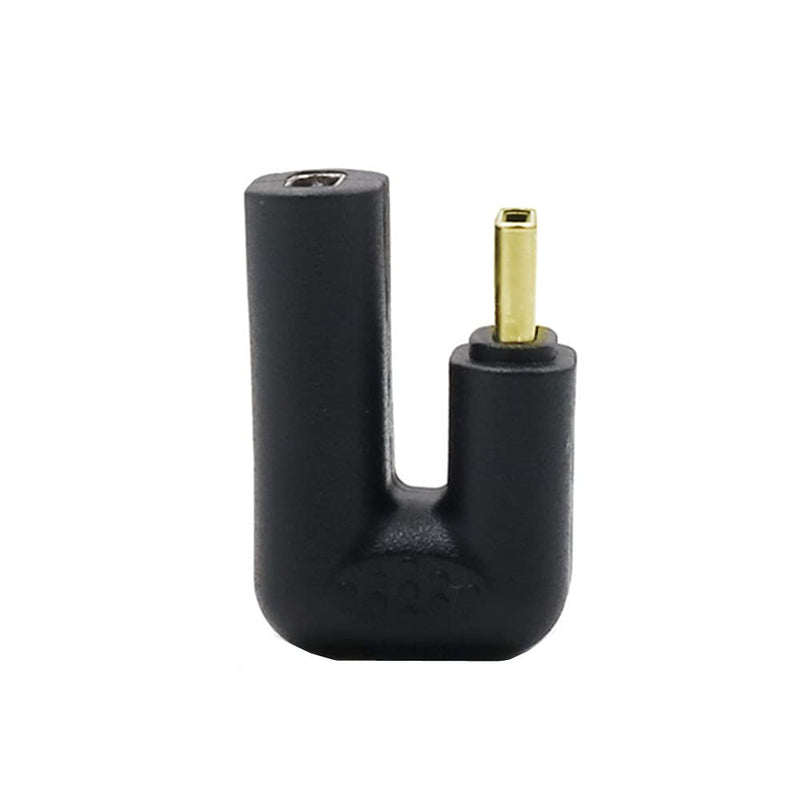 USB C U Shape Adapter, Qaoquda 180 Degree Angled USB 3.1 Type C (USB-C) Male to Female U Shape Adapter 4K60hz Resolution 10Gbps for Laptop, Tablet & Mobile Phone