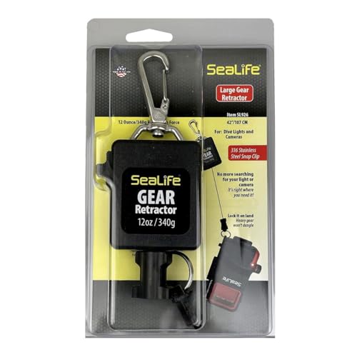 SEALIFE SeaLife Large Underwater Retractor 12 oz. retraction Force (SL926)