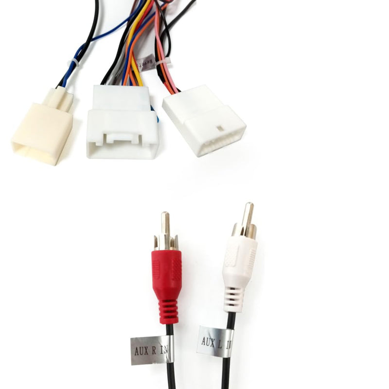 Car Head Unit Wire Hareness for Toyọta Caṃry Corọlla RAV4̣ 4Ruṇner Tacọma, Fit Toyọta Car Stereo Radio Power Cable USB CANBUS Decoder Adapter Support J-B-L Amplifier SWC