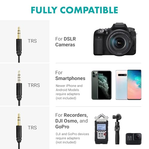 Movo VXR10 Universal Shotgun Mic for Camera