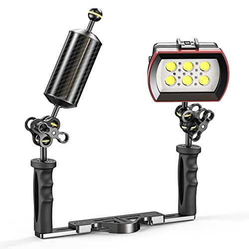 Sea frogs D60mm, 8'', Carbon Fiber Float Arm, Buoyancy Provided 300g D60mm, 8'' Carbon Fiber Float Arm