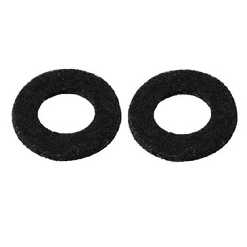 Pack of 40 Trumpet Valve Pads Trumpet Washers Cushion Trumpet Top Cap Felt Ring Pads Trumpet Replacement Accessory Trumpet Parts Black 20 and White 20 Black and White