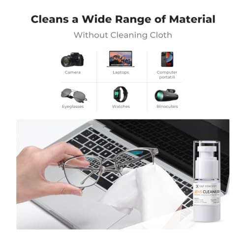 K&F CONCEPT Spray and Lens Cleaner Care Kit, Camera Lens Cleaner