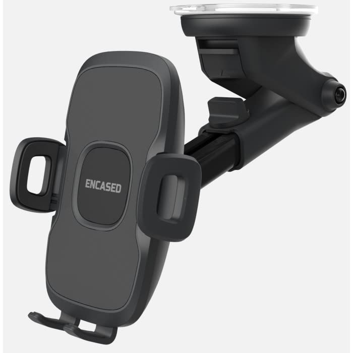 Encased Car Phone Mount, Works with Motorola Models (Moto G Power, G Stylus, Moto G Pure, G Play) Case Friendly Phone Holder for Car (Window, Dash Mounts)