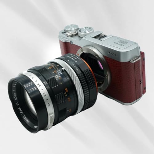 PHOLSY Lens Adapter Compatible with Canon FD FL Lens and Fuji X Camera Canon FD to Fujifilm FX