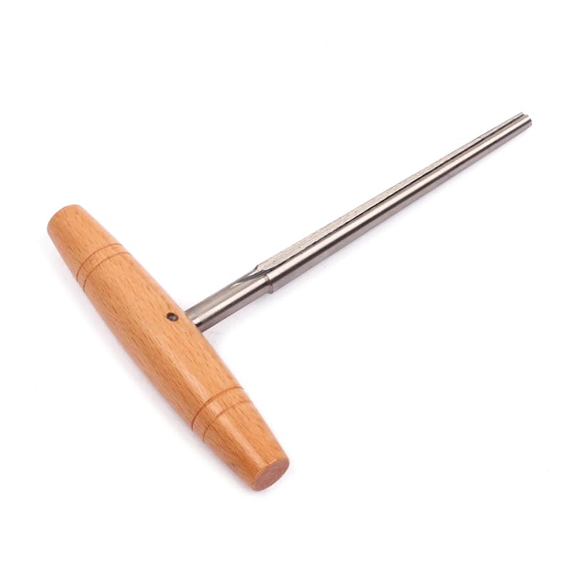 Violin Viola Peg Hole Reamer for 3/4 4/4 Violin with Wood Handle Violin Luthier Tool
