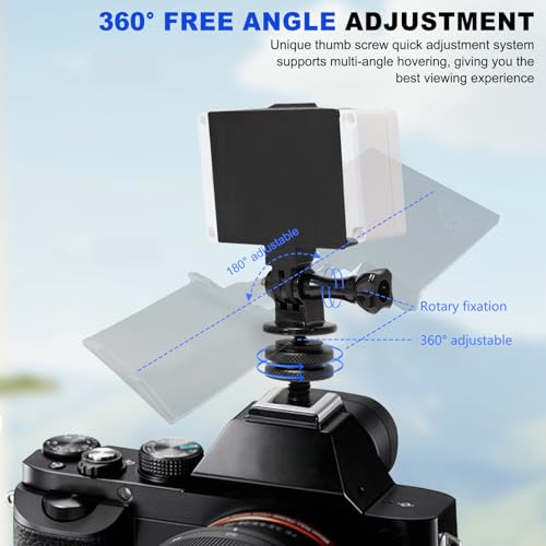 Camera Hot Shoe Bracket for ImmersionRC Powerplay, 360° Adjustable Angle