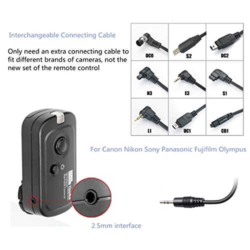 Pixel RW221-S2 Camera Remote Release Wireless Control Compatible with Sony 221-S2 for Sony
