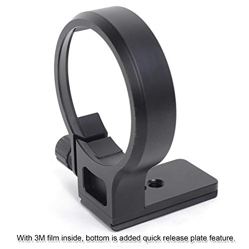 iShoot Improved 82mm Lens Collar Tripod Mount Ring for Sony FE 70-300mm f/4.5-5.6 G OSS Lens SEL70300G, Built-in ARCA-Swiss Fit Quick Release Plate for Arca Type Tripod Ball Head