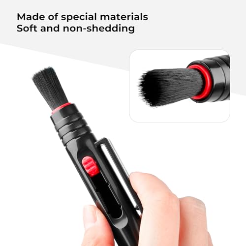 K&F CONCEPT Professional Lens Cleaning Pen X3,Carbon Head,Soft Brush 3