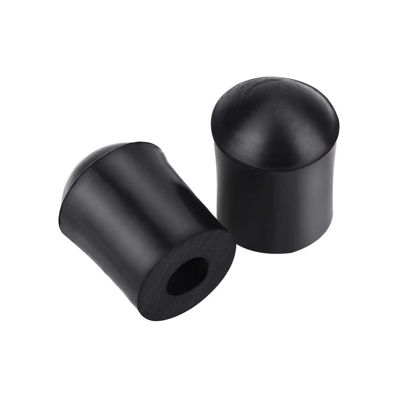 Tomotato 2PCS Double Bass Endpin Protector Double Bass Endpin Rubber Tip Stopper Upright Bass Parts Replacement Rubber Tip for Double Bass End Pin Protector