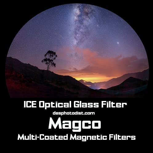 ICE Magco 77mm MC Slim Magnetic ND1000 10 Stop ND Neutral Density Filter Optical Glass Incl Adapter
