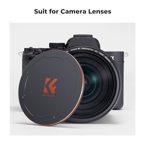 K&F CONCEPT 62mm Thread & Magnetic 2-in-1 Lens Filter Cap