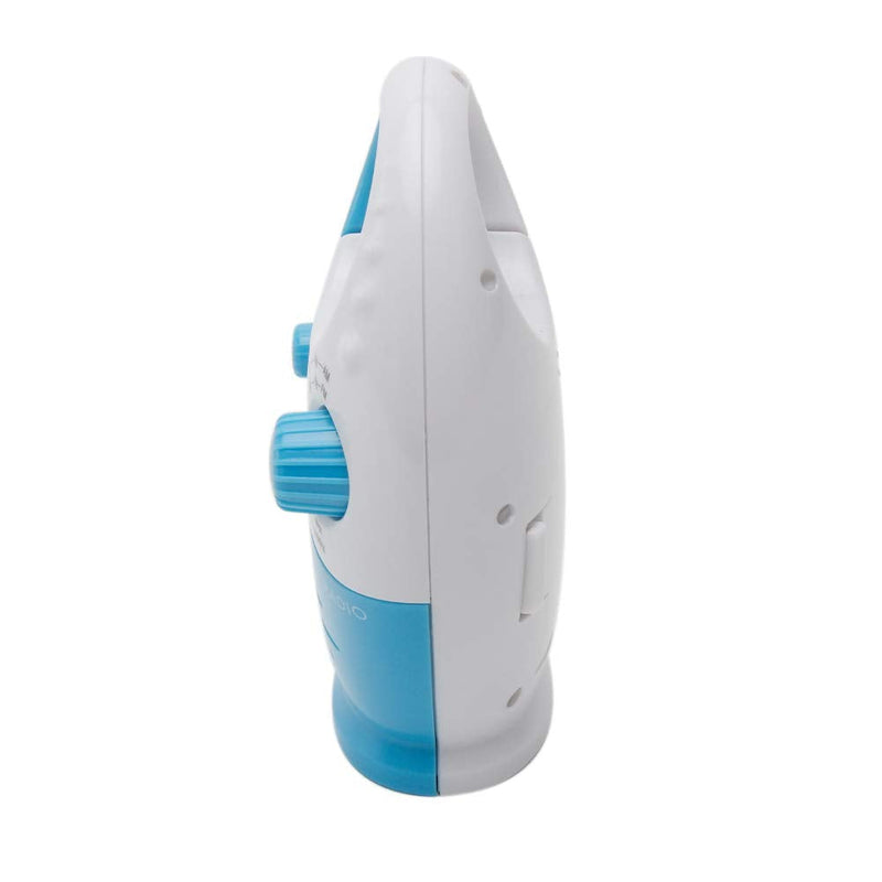 [AUSTRALIA] - UXELY Shower Radio, Bathroom Radio AM FM, Waterproof Hanging Shower Radio Adjustable Volume Built-in Speaker(White Blue) 
