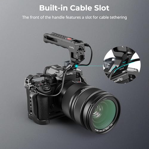 SMALLRIG Top Handle with Record Start/Stop Remote Trigger for ARRI 3/8”-16 3/8” Top Handle with Remote Trigger