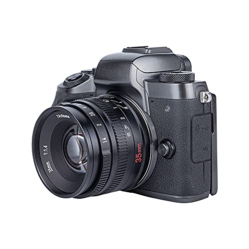 7artisans 35mm F1.4 Mark II APS-C Manual Focus Fixed Lens Large Aperture Compatible with Nikon Z-Mount Camera Z50 Z6 Z7 Z6 II Nikon Z mount（black)
