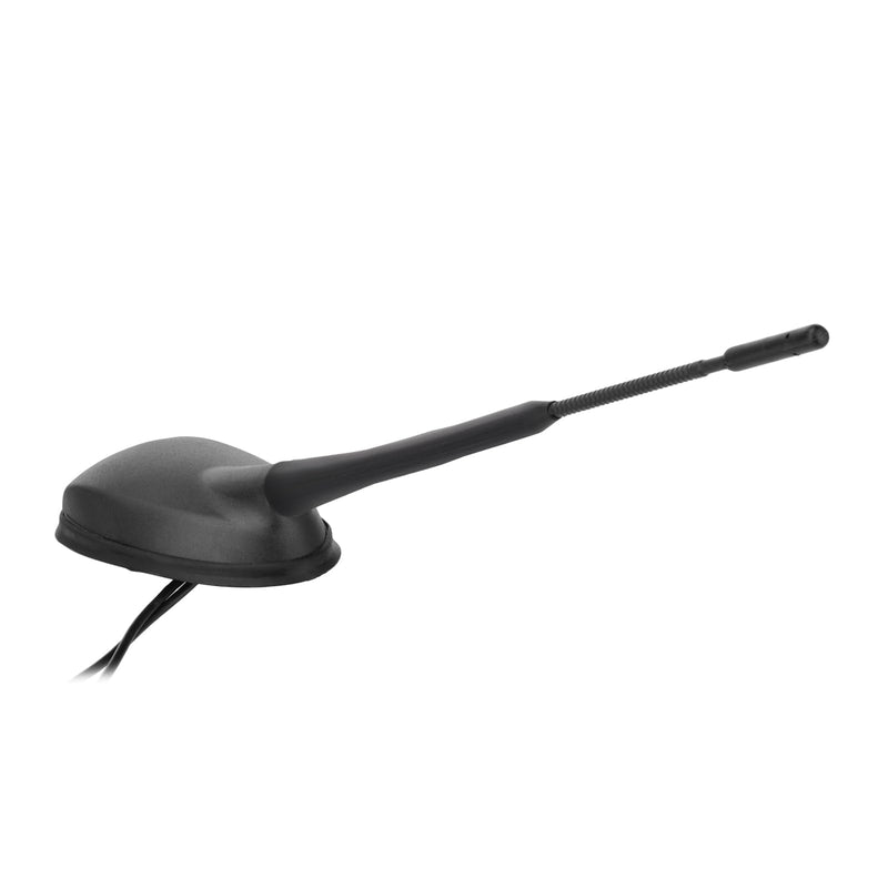 [AUSTRALIA] - Eightwood FM/AM + GPS Car Combo Antenna, Amplified FM AM Radio Antenna and GPS SMA Antennae with 16.4 feet Cable for Car Truck SUV Marine Boat Radio Stereo Receiver Head Unit Navigation System 